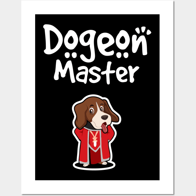 Dogeon Master Wall Art by OfficialTeeDreams